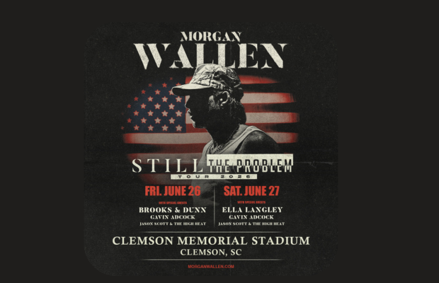 See Morgan Wallen in Clemson